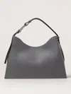 Furla Arch-motif Leather Tote Bag In Grey