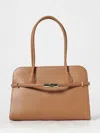 Furla Shoulder Bag  Woman Color Leather In Brown