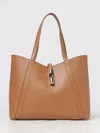 Furla Shoulder Bag  Woman Color Leather In Brown