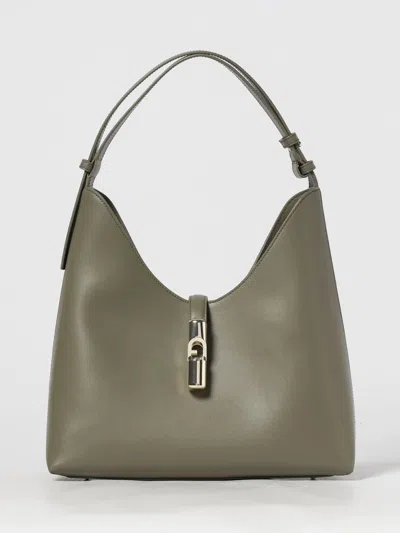 Furla Shoulder Bag  Woman Color Sage In Gray