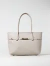 Furla Belted Tote Bag In Yellow