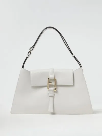 Furla Nuvola Shoulder Bag In Yellow Cream