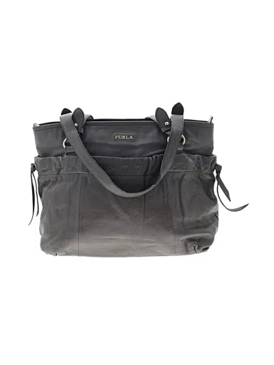 Pre-owned Furla Shoulder Bag In Gray