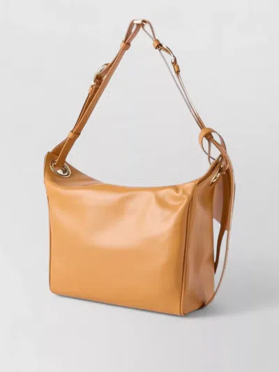 Furla Shoulder Bag Silk Adjustable Strap Hardware
