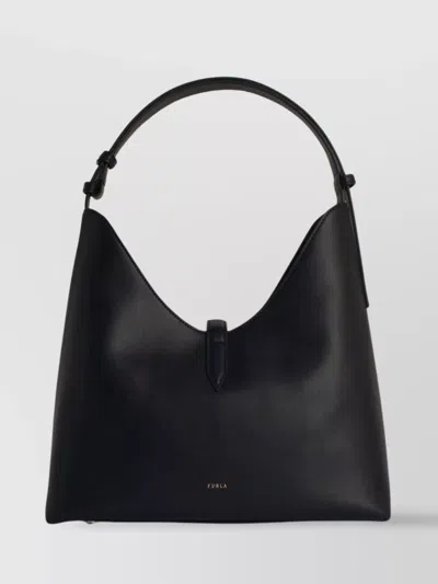 Furla Shoulder Bag With Adjustable Strap And Structured Shape