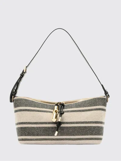 Furla Shoulder Bag Woman Color Indigo In Brown