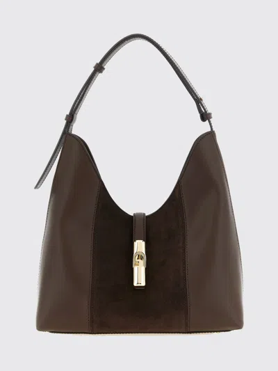 Furla Shoulder Bag Woman Color Coffee In Brown