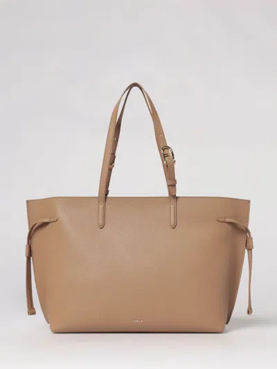 Furla Tote Bag  Woman Color Camel In Brown