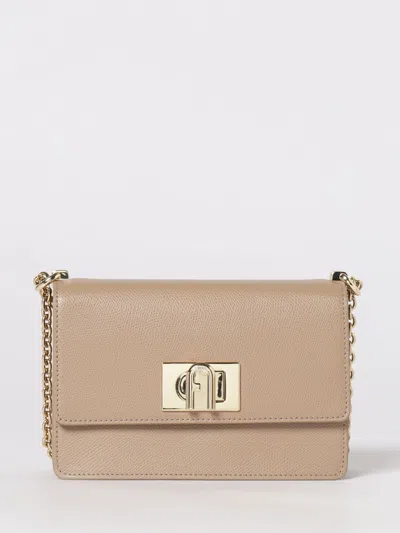 Furla Shoulder Bag Woman  In Brown