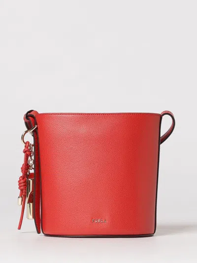Furla Shoulder Bag Woman  In Red