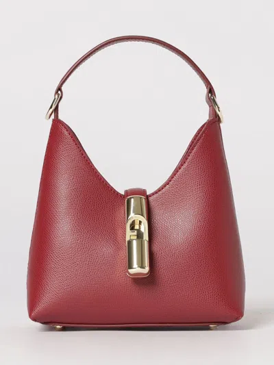 Furla Shoulder Bag Woman  In Burgundy