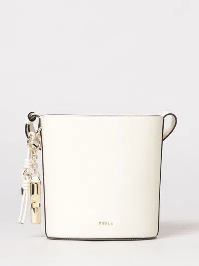Furla Shoulder Bag Woman  In White
