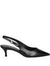 Furla Slingback Pointed-toe Heeled Pumps In Black