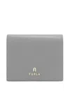 Furla Small Camelia Wallet In Gray
