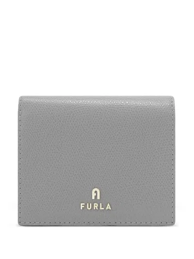 Furla Small Camelia Wallet In Gray
