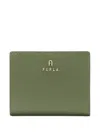 Furla Small Camelia Wallet In Green
