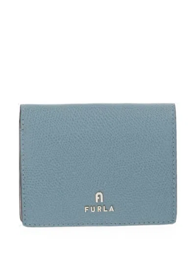 Furla Small Camelia Wallet In Blue