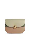 Furla Small Crossbody Bag In Multicolored Leather