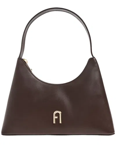 Furla Small Diamante Bag In Brown