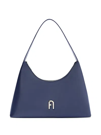 Furla Small Diamante Shoulder Bag In Blue