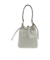 Furla Small Sfera Bucket Bag In Gray