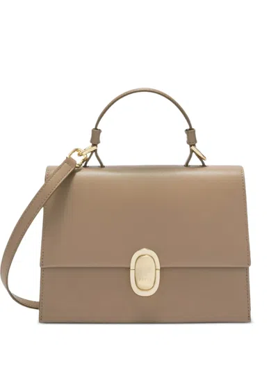 Furla Small Eclisse Top-handle Tote Bag In Brown