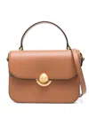 Furla Logo Shoulder Bag In Brown