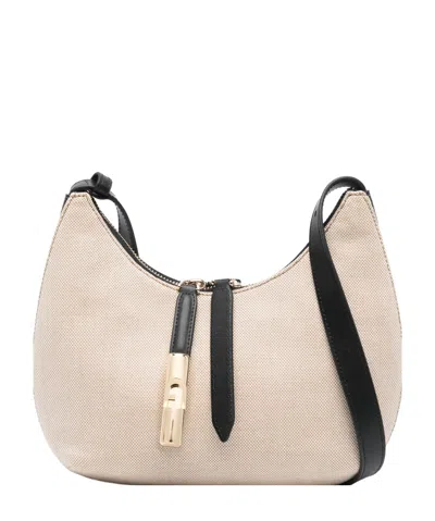Furla Small Goccia Cross Body Bag In Nude