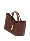 Furla Small Goccia Tote Bag In Brown