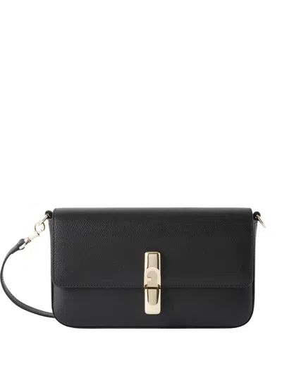 Furla 이리드 스몰 레더 크로스 백 In Black