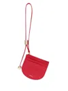Furla Small Laura Curved Cardholder In Red