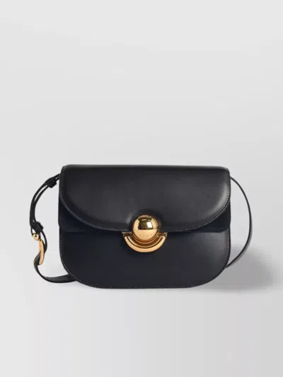 Furla Small Leather Shoulder Bag In Blue