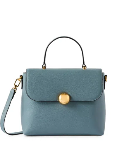 Furla Small Moonlight Tote Bag In Blue