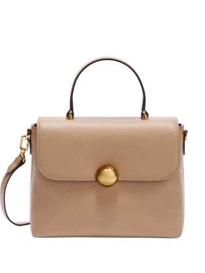 Furla Small Moonlight Tote Bag In Nude