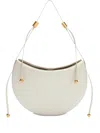 Furla Small Moonstone Adjustable-strap Shoulder Bag In White