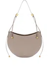 Furla Small Moonstone Shoulder Bag In Gray