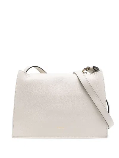 Furla Small Nuvola Cross Body Bag In Marshmallow