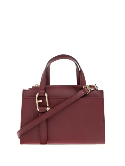Furla Small Nuvola Tote Bag In Red