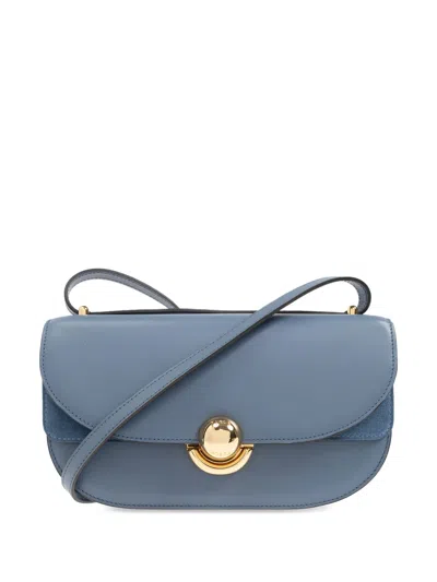 Furla Small Sfera Shoulder Bag In Blue