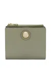 Furla Small Sfera Wallet In Green