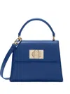 Furla Small Top-handle Satchel Bag In Blue
