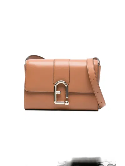 Furla Small Urban Shoulder Bag In Brown