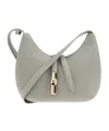 Furla Small Zippered Shoulder Bag In Gray