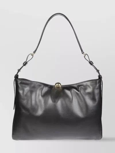 Furla Sfera Soft L Shoulder Bag In Black