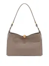 Furla Soft M Sphere Shoulder Bag In Purple