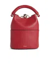 Furla Mini Sfera Top-handle Bag In Red