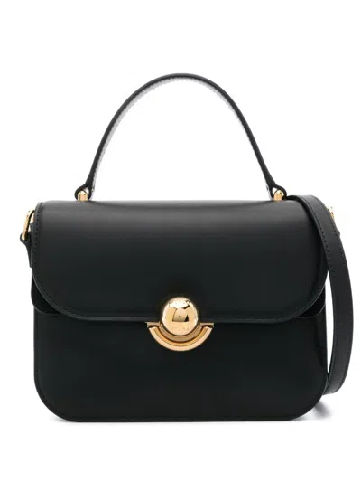 Furla Sphere Mini Top Handle Bags In Black