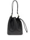 Furla Sfera Small Bucket Bag And Shoulder Bag In Black