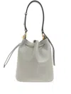 Furla Small Sfera Bucket Bag In Green