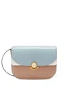 Furla Structured Shoulder Bag In Cognac Brown In Multi